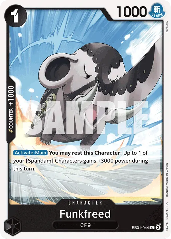 Funkfreed — carte One Piece TCG EB01-044 (Memorial Collection)