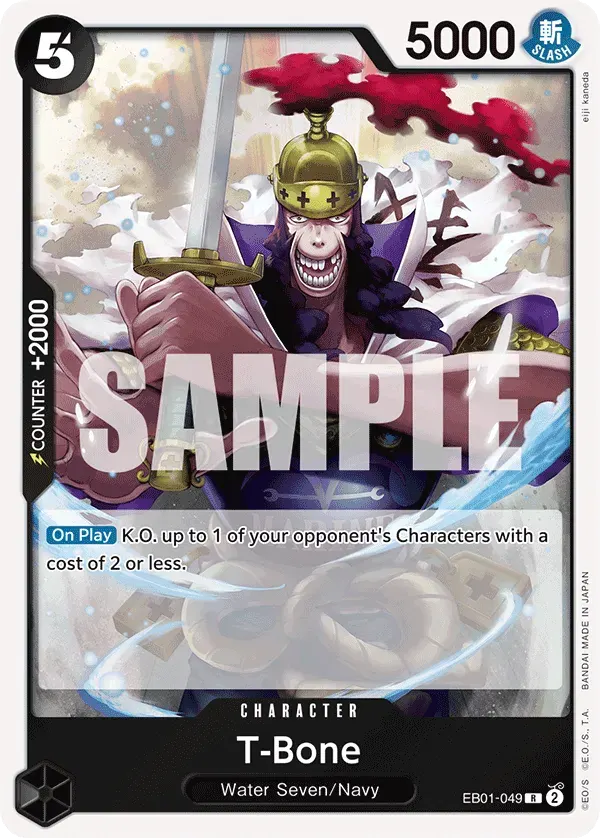 T-Bone — carte One Piece TCG EB01-049 (Memorial Collection)