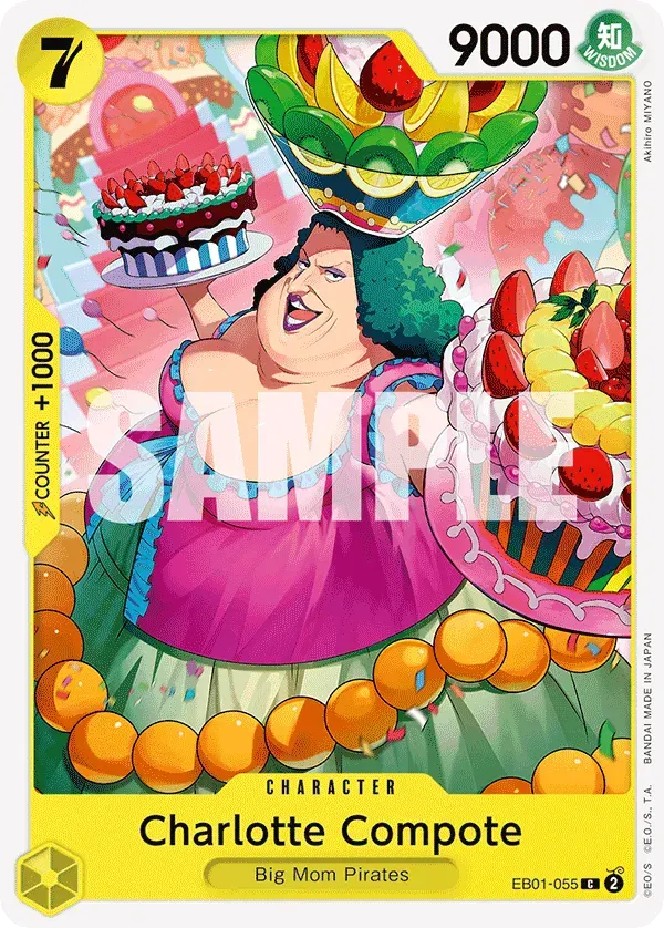 Charlotte Compote — carte One Piece TCG EB01-055 (Memorial Collection)