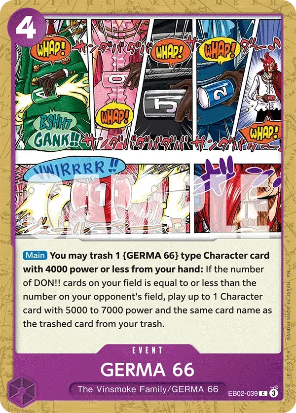 GERMA 66 — carte One Piece TCG EB02-039 (Anime 25th Collection)