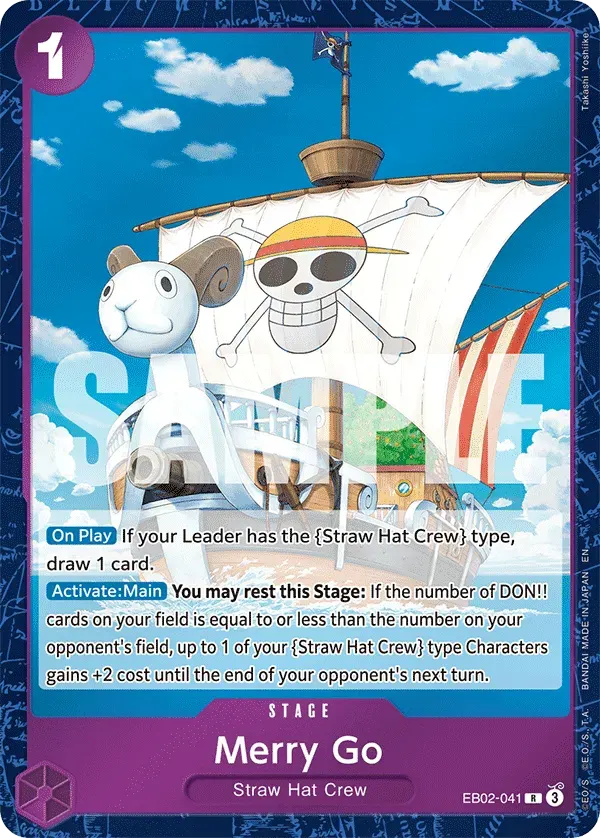 Merry Go — carte One Piece TCG EB02-041 (Anime 25th Collection)