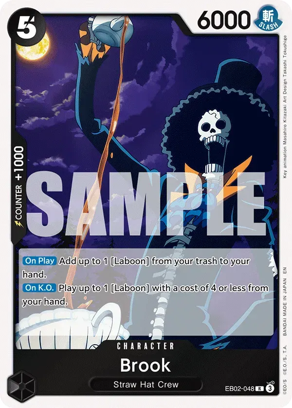 Brook — carte One Piece TCG EB02-048 (Anime 25th Collection)