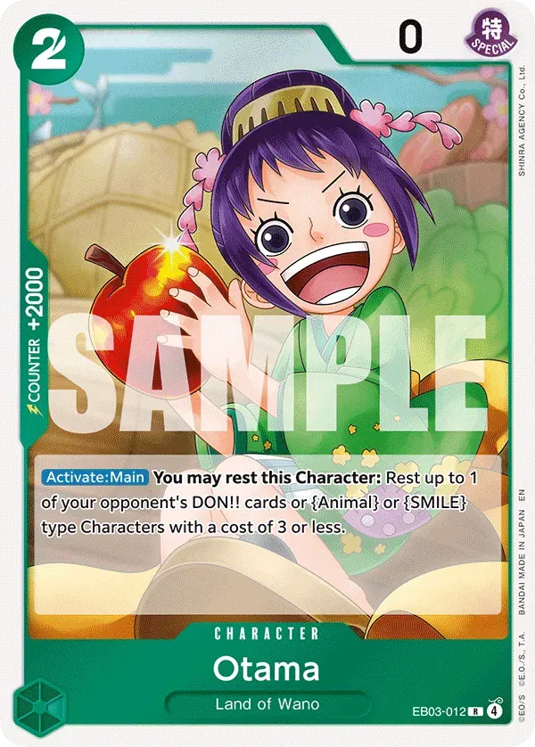 Otama — carte One Piece TCG EB03-012 (One Piece Heroines Edition)