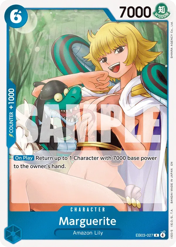Marguerite — carte One Piece TCG EB03-027 (One Piece Heroines Edition)