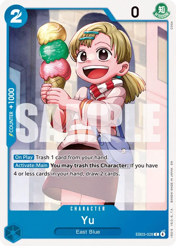 Yu — carte One Piece TCG EB03-028 (One Piece Heroines Edition)