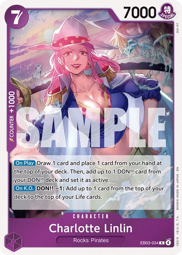 Charlotte Linlin — carte One Piece TCG EB03-034 (One Piece Heroines Edition)