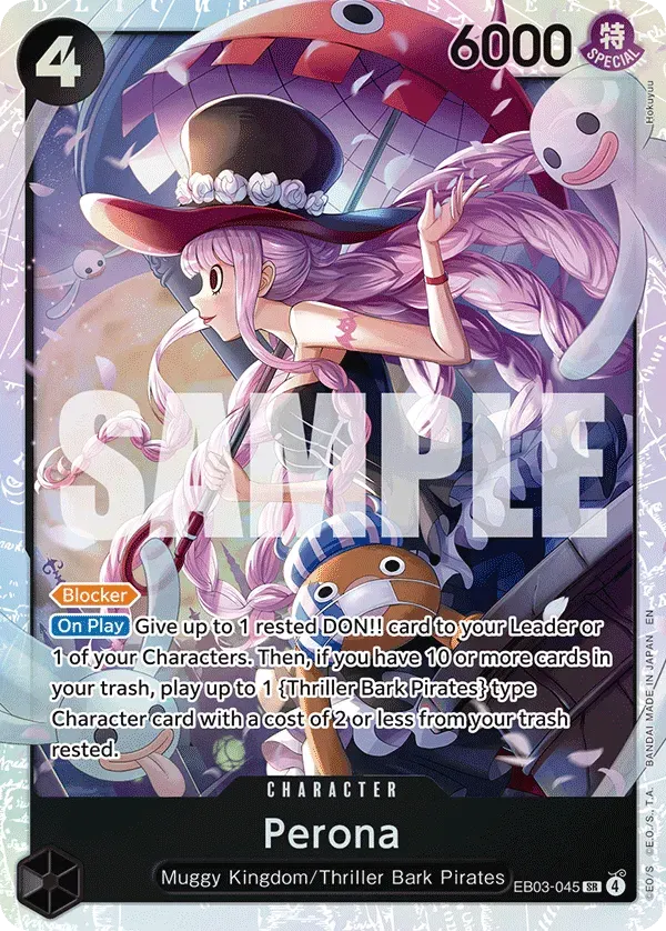 Perona — carte One Piece TCG EB03-045 (One Piece Heroines Edition)