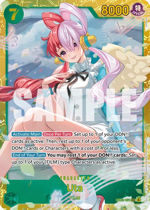 Uta — carte One Piece TCG EB03-061 (One Piece Heroines Edition)