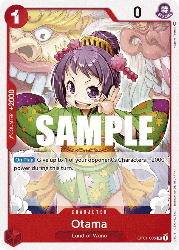 Otama — carte One Piece TCG OP01-006 (Romance Dawn)