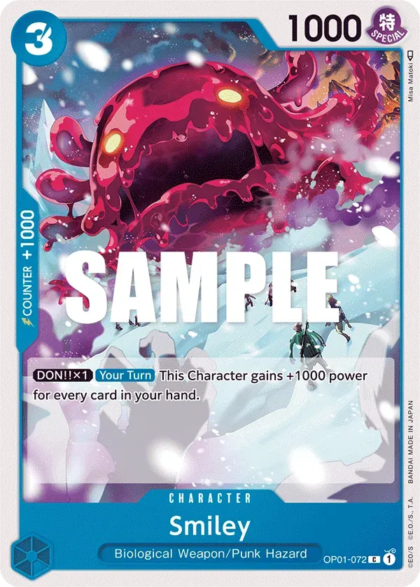 Smiley — carte One Piece TCG OP01-072 (Romance Dawn)