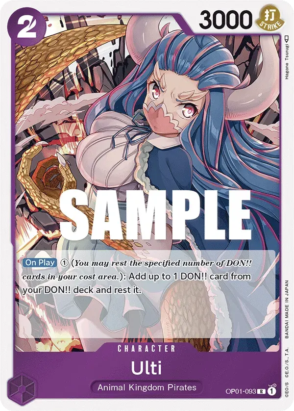 Ulti — carte One Piece TCG OP01-093 (Romance Dawn)