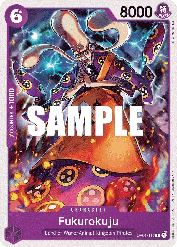 Fukurokuju — carte One Piece TCG OP01-110 (Romance Dawn)