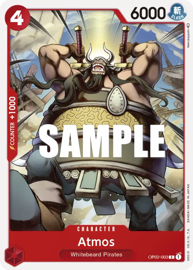 Atmos — carte One Piece TCG OP02-003 (Paramount War)