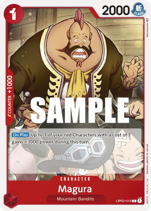 Magura — carte One Piece TCG OP02-016 (Paramount War)