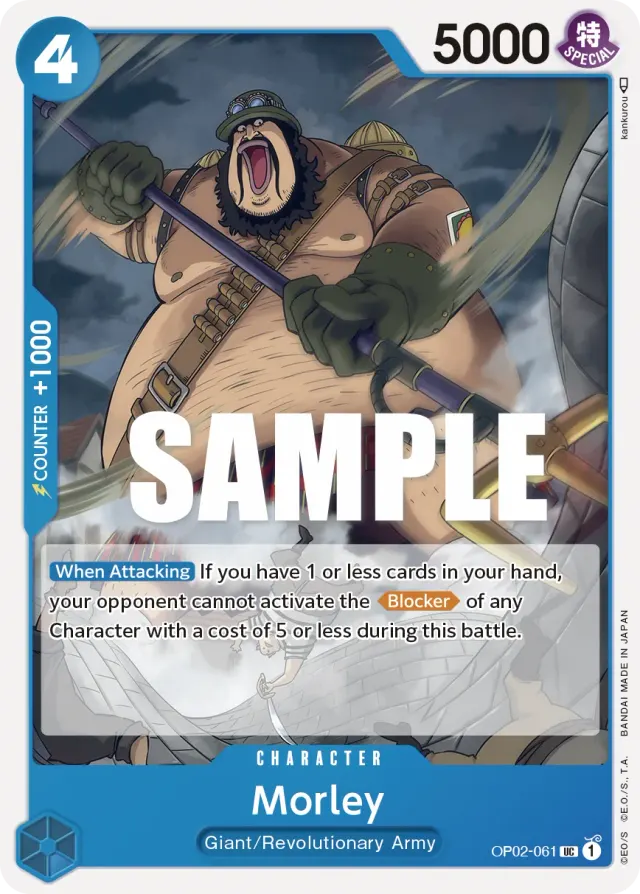 Morley — carte One Piece TCG OP02-061 (Paramount War)