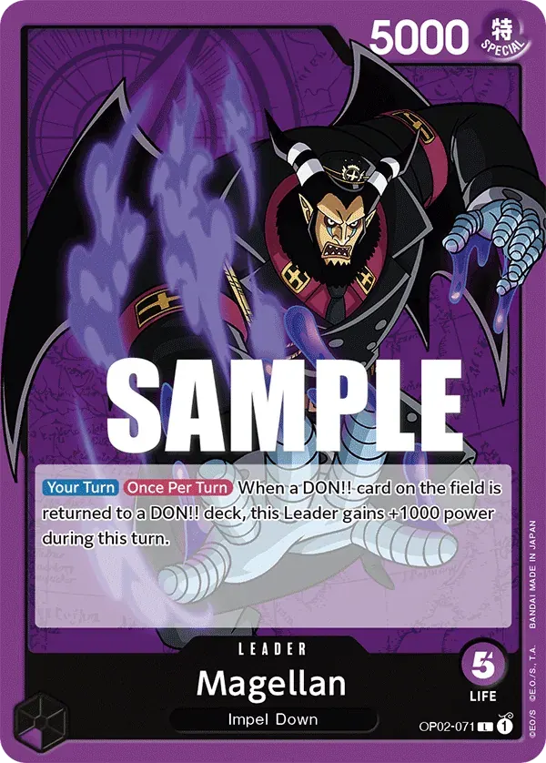 Magellan — carte One Piece TCG OP02-071 (Paramount War)