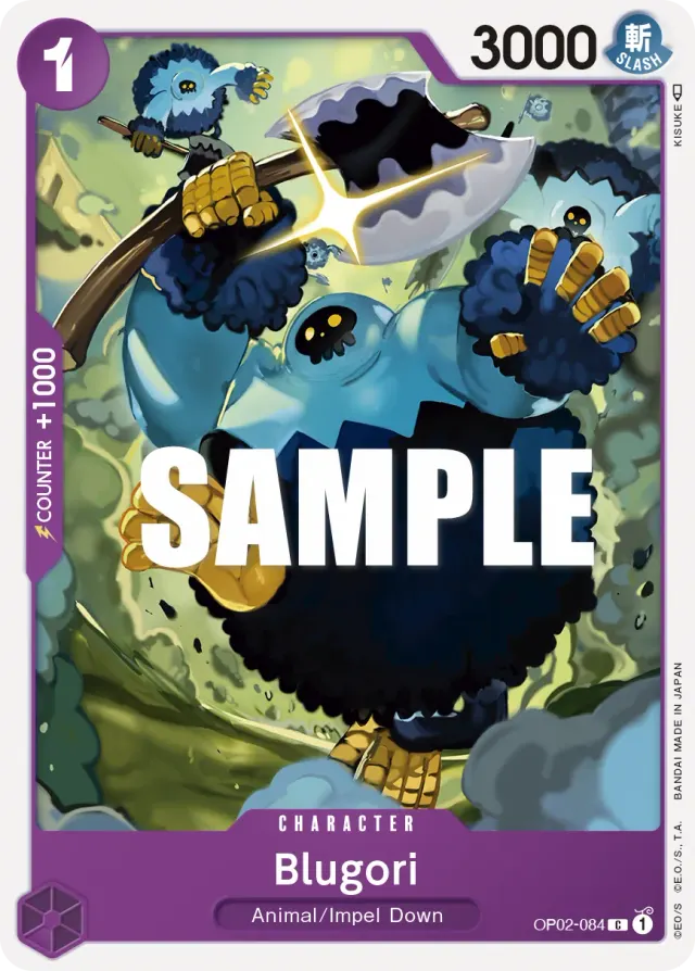 Blugori — carte One Piece TCG OP02-084 (Paramount War)