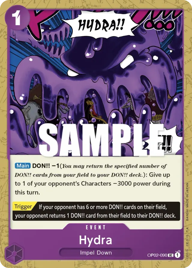 Hydra — carte One Piece TCG OP02-090 (Paramount War)