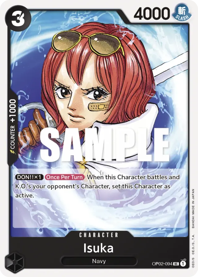 Isuka — carte One Piece TCG OP02-094 (Paramount War)
