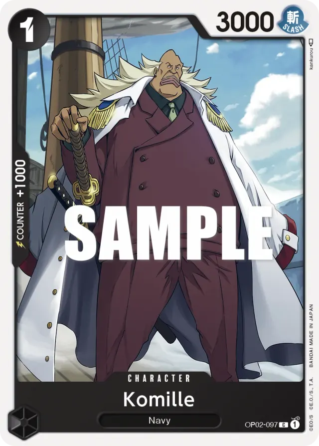Komille — carte One Piece TCG OP02-097 (Paramount War)