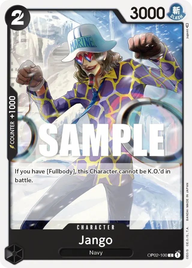 Jango — carte One Piece TCG OP02-100 (Paramount War)