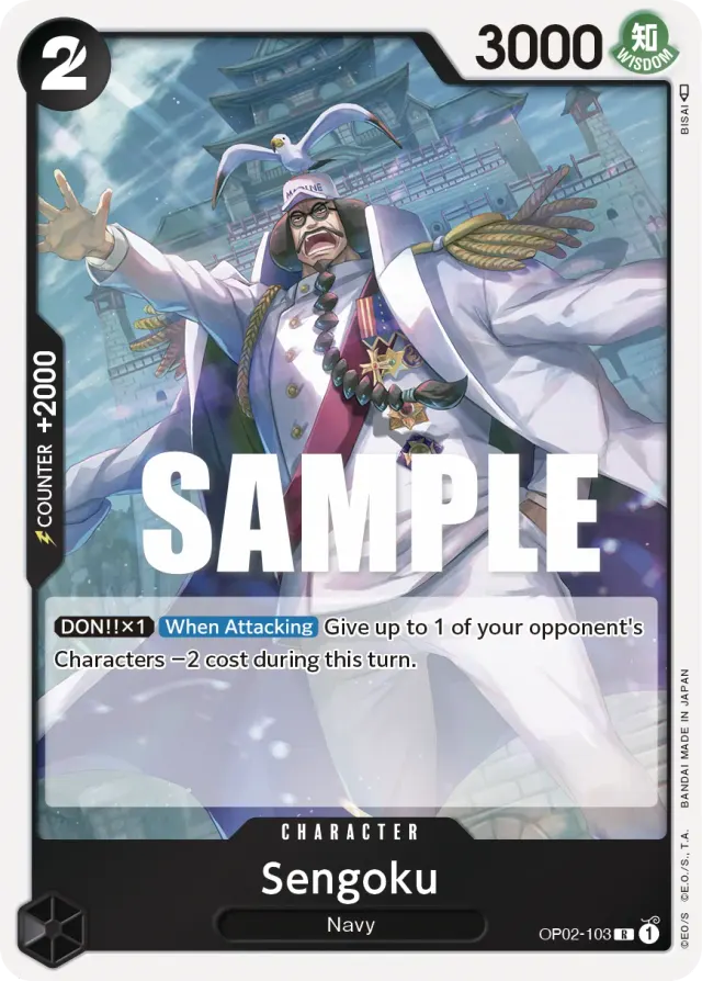 Sengoku — carte One Piece TCG OP02-103 (Paramount War)