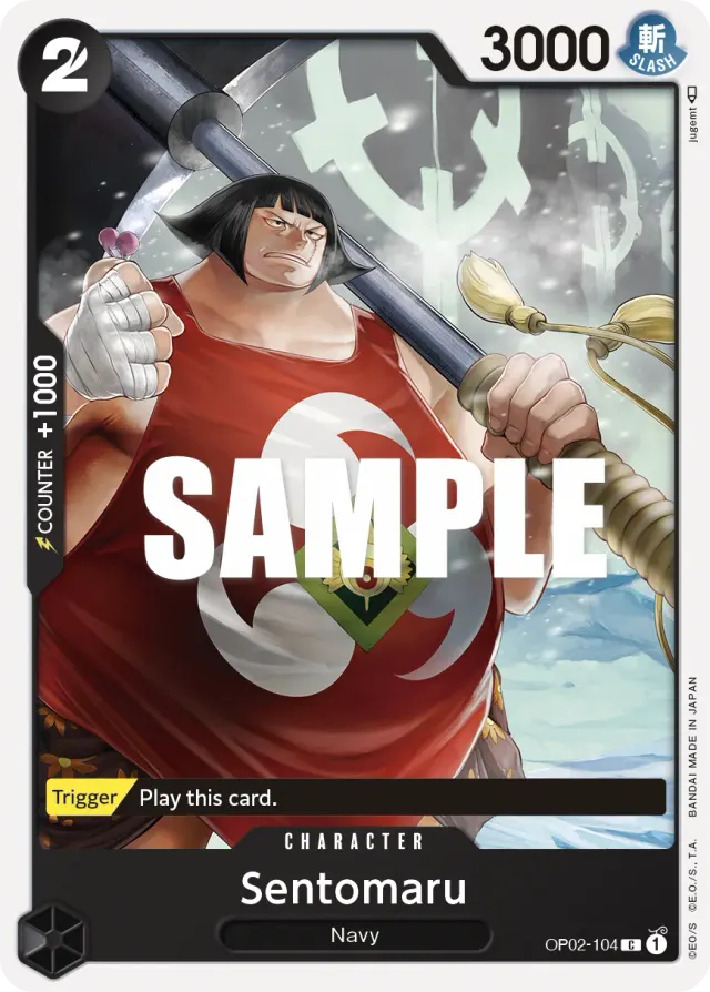 Sentomaru — carte One Piece TCG OP02-104 (Paramount War)
