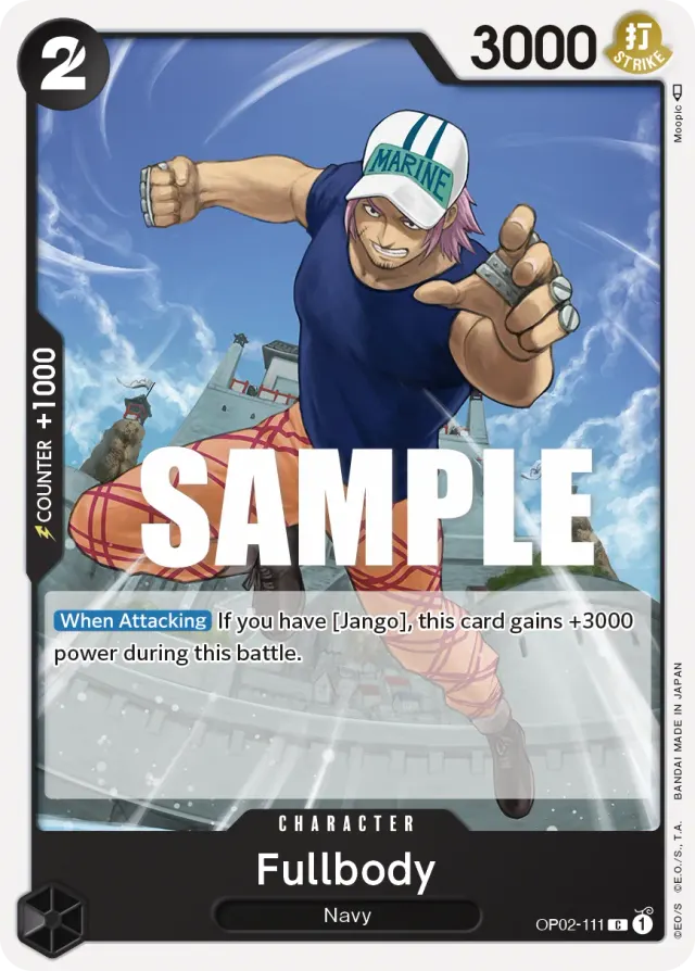Fullbody — carte One Piece TCG OP02-111 (Paramount War)