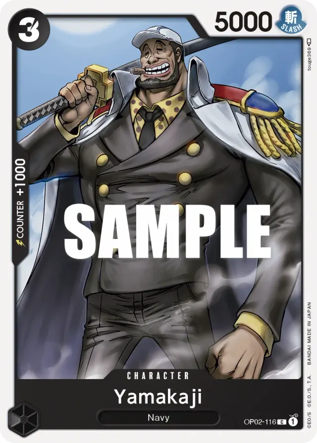 Yamakaji — carte One Piece TCG OP02-116 (Paramount War)