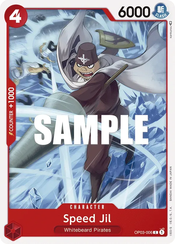 Speed Jil — carte One Piece TCG OP03-006 (Pillars of Strength)