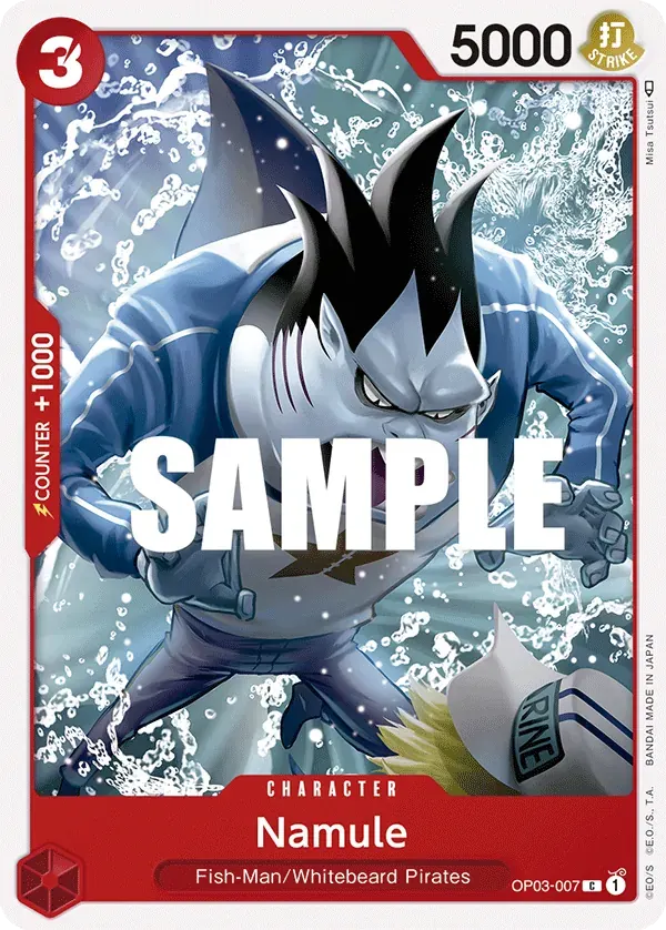 Namule — carte One Piece TCG OP03-007 (Pillars of Strength)