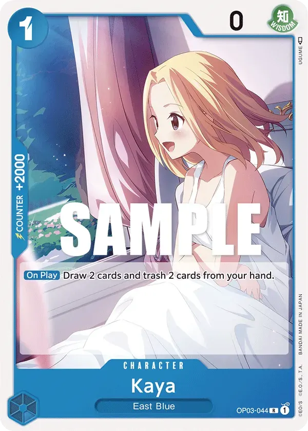 Kaya — carte One Piece TCG OP03-044 (Pillars of Strength)