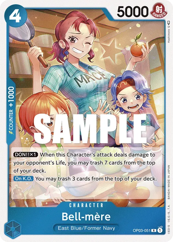 Bell-mère — carte One Piece TCG OP03-051 (Pillars of Strength)