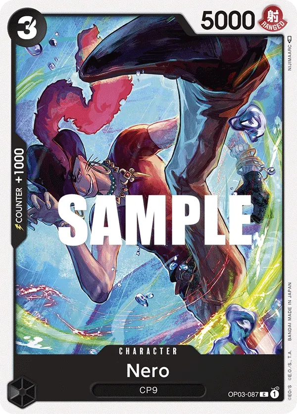 Nero — carte One Piece TCG OP03-087 (Pillars of Strength)