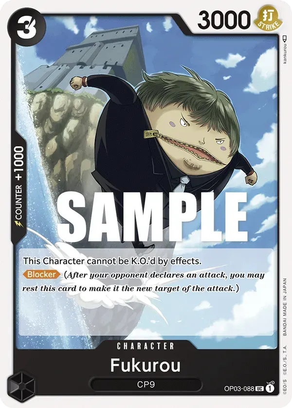 Fukurou — carte One Piece TCG OP03-088 (Pillars of Strength)
