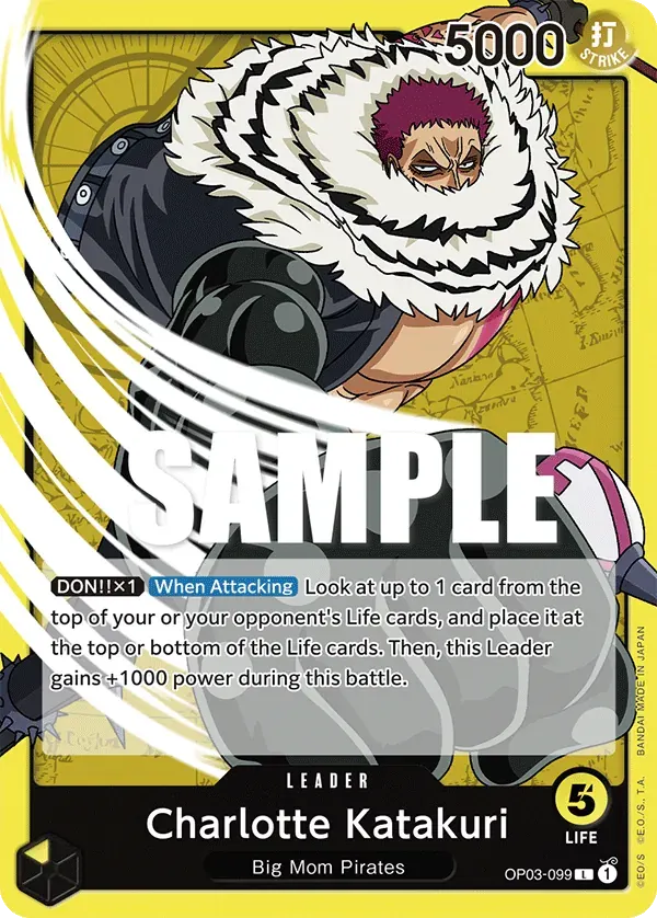 Charlotte Katakuri — carte One Piece TCG OP03-099 (Pillars of Strength)