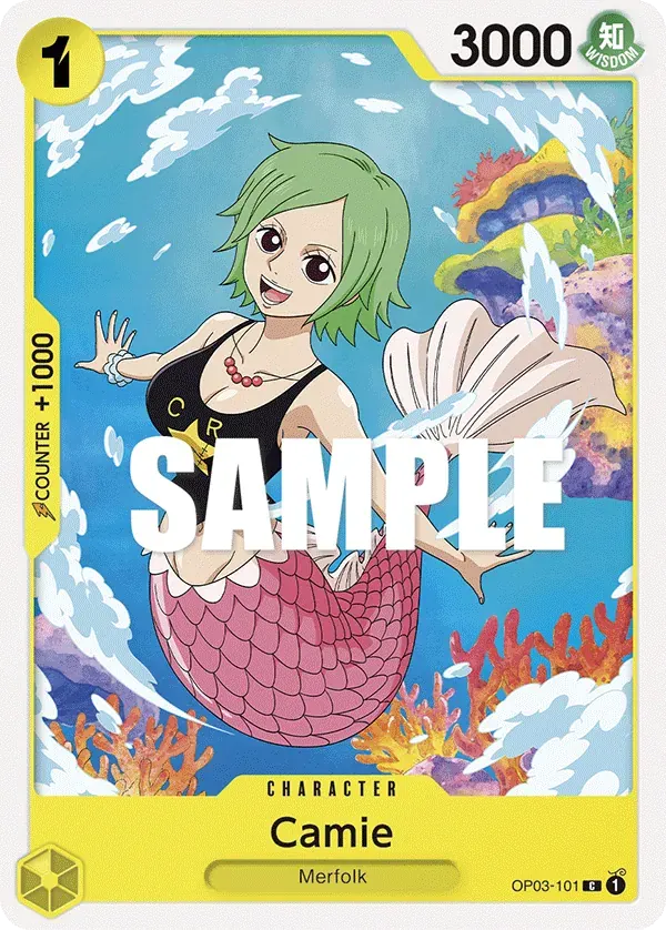 Camie — carte One Piece TCG OP03-101 (Pillars of Strength)