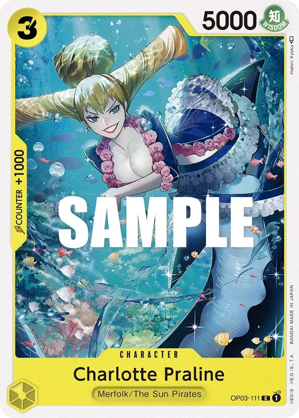 Charlotte Praline — carte One Piece TCG OP03-111 (Pillars of Strength)