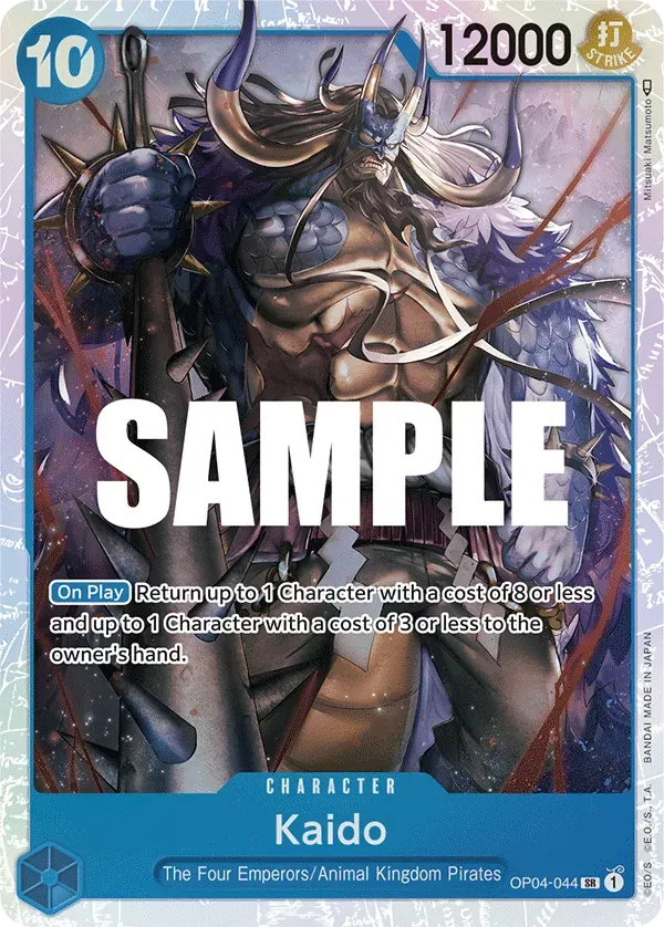 Kaido — carte One Piece TCG OP04-044 (Kingdoms of Intrigue)