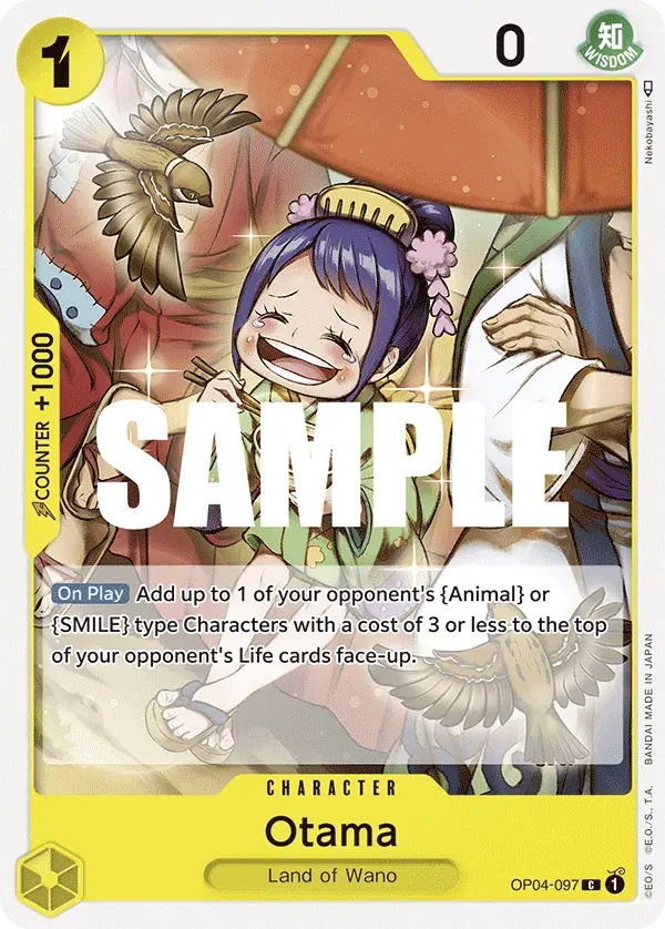 Otama — carte One Piece TCG OP04-097 (Kingdoms of Intrigue)