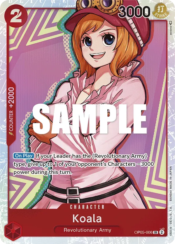Koala — carte One Piece TCG OP05-006 (Awakening of the New Era)