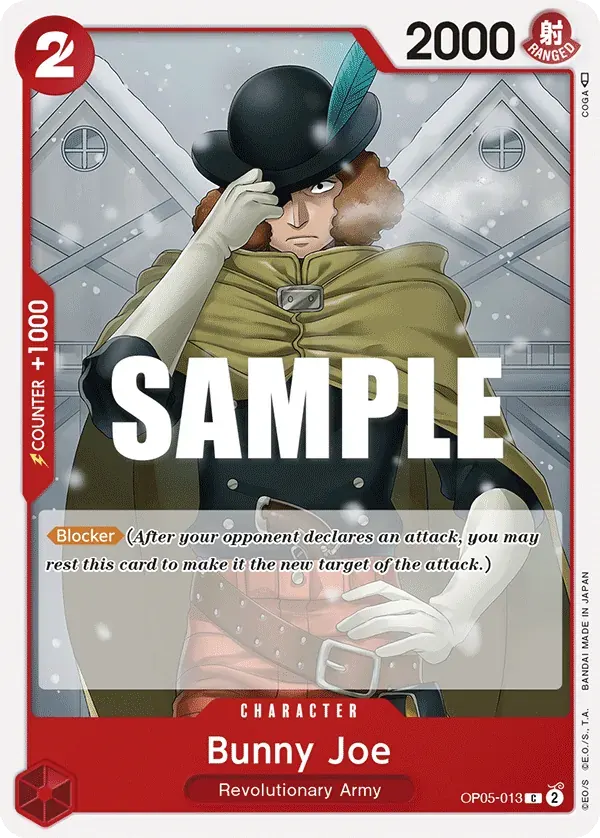 Bunny Joe — carte One Piece TCG OP05-013 (Awakening of the New Era)
