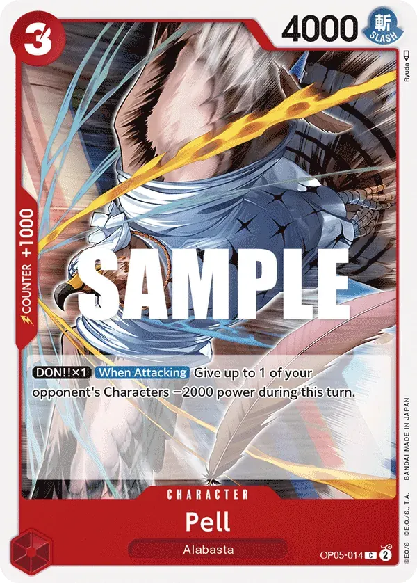 Pell — carte One Piece TCG OP05-014 (Awakening of the New Era)