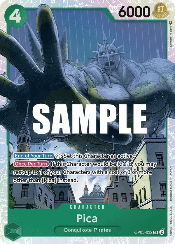 Pica — carte One Piece TCG OP05-032 (Awakening of the New Era)