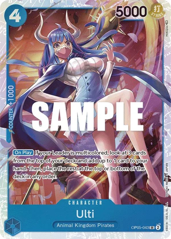 Ulti — carte One Piece TCG OP05-043 (Awakening of the New Era)