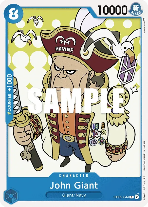 John Giant — carte One Piece TCG OP05-044 (Awakening of the New Era)