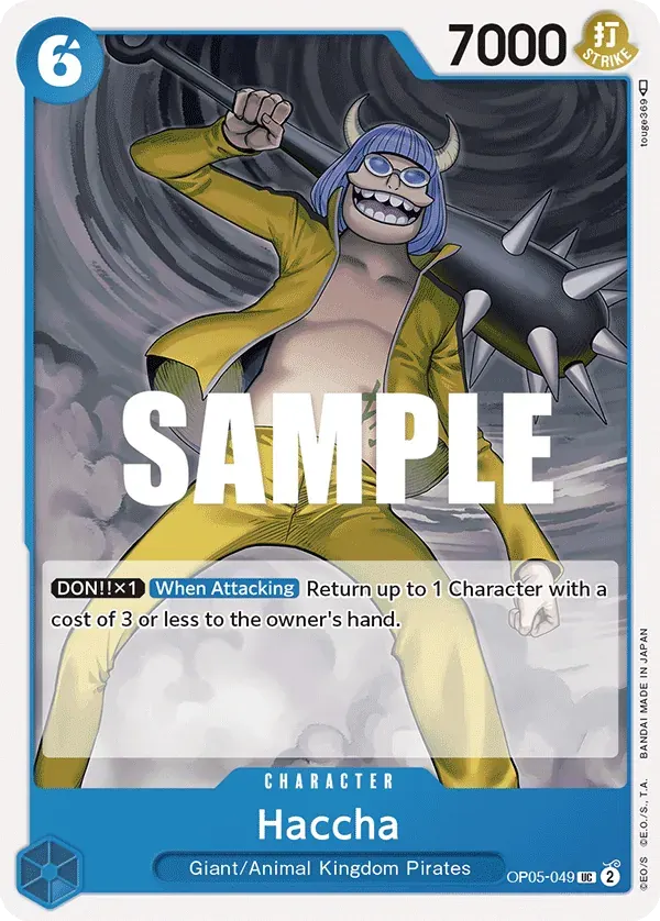 Haccha — carte One Piece TCG OP05-049 (Awakening of the New Era)