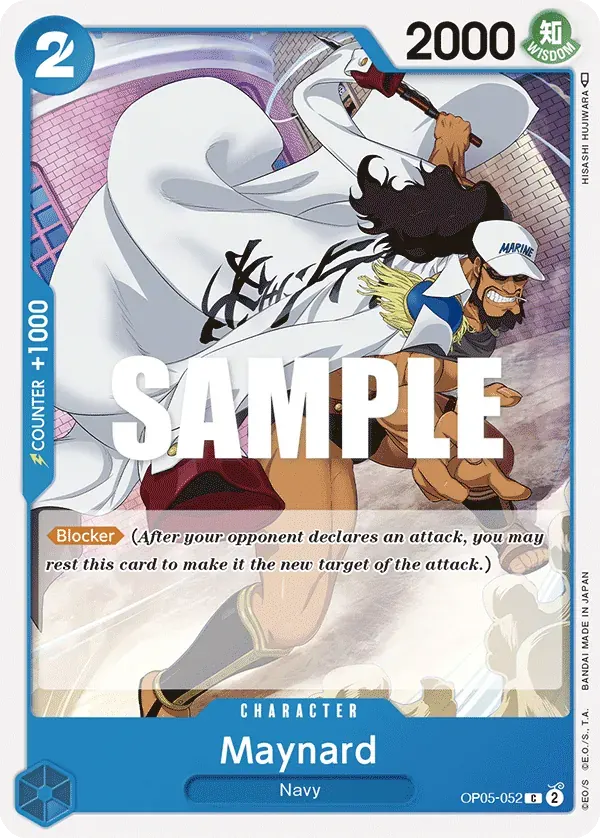 Maynard — carte One Piece TCG OP05-052 (Awakening of the New Era)