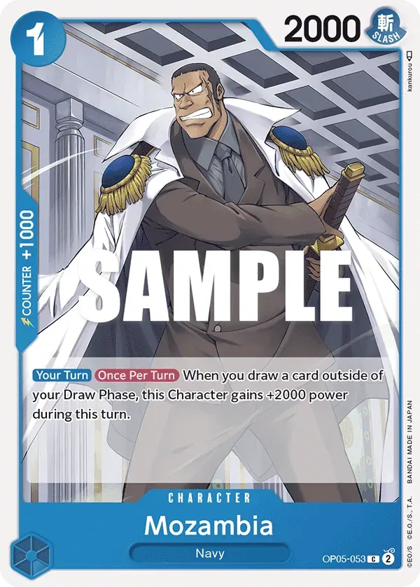Mozambia — carte One Piece TCG OP05-053 (Awakening of the New Era)