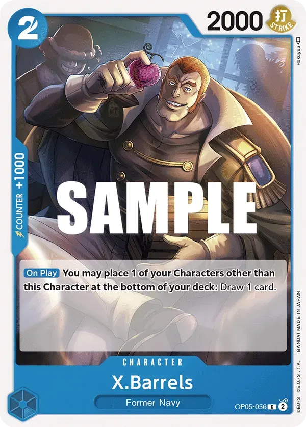 X.Barrels — carte One Piece TCG OP05-056 (Awakening of the New Era)
